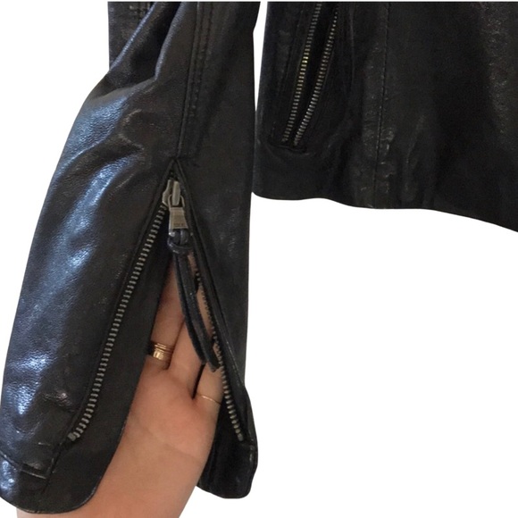 STATE & LAKE 100% genuine leather jacket - Picture 6 of 16
